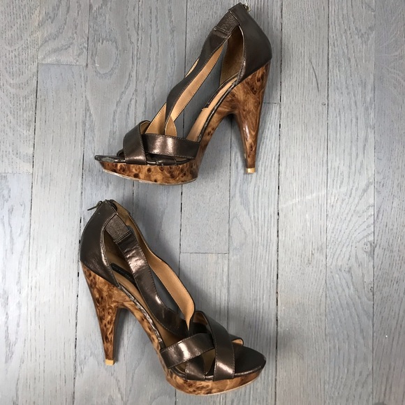 STEVEN by Steve Madden Strappy Heels Pumps 7.5 - Picture 4 of 8